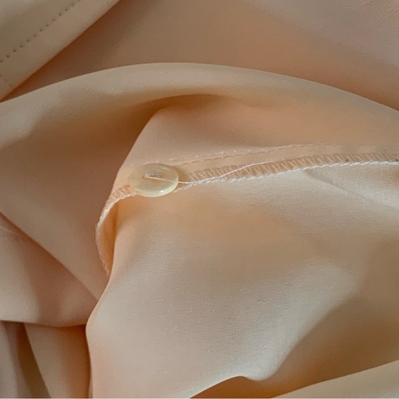 Vintage Cleo Blouse Women’s Size 12 Yellow Button Up Retro 2000s Classic - Picture 8 of 10